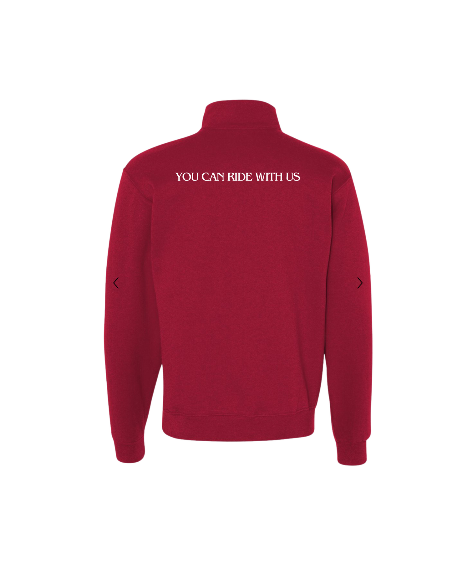 Preppy Girl Quarter Zip (With Back Embroidery)
